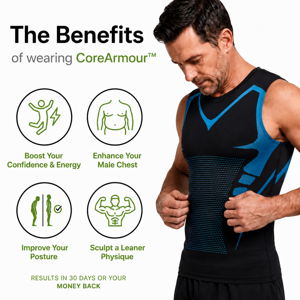 CoreArmour™ | Men's Compression Tank Top